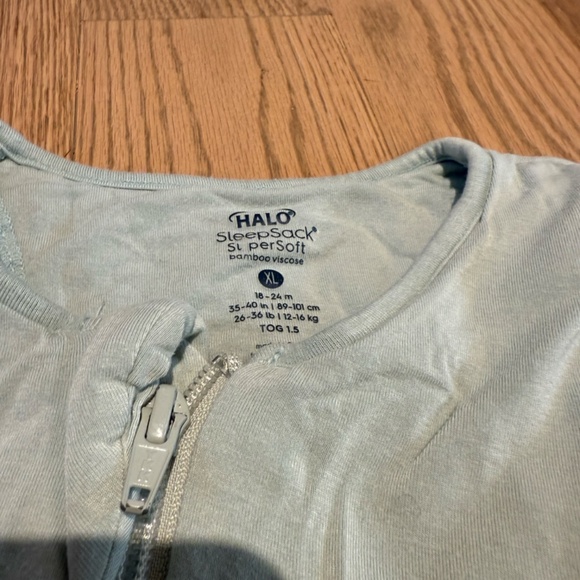 Halo Bamboo Wearable Blanket in Calm Sage - Picture 3 of 4